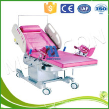 Electric multi-purpose orthopedic operating table for maternity childbirth care